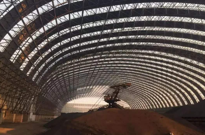 龙泉概述原料场封闭技术的特点和类型